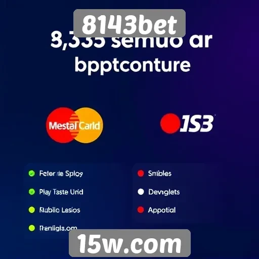 Métodos de pagamento oferecidos pela 8143bet